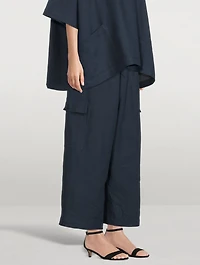 Japanese Linen Cargo Pants