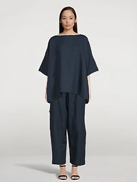 Japanese Linen Cargo Pants