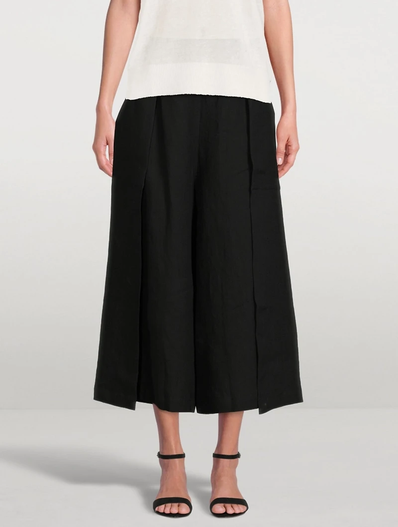 Nepali Linen Cropped Pants