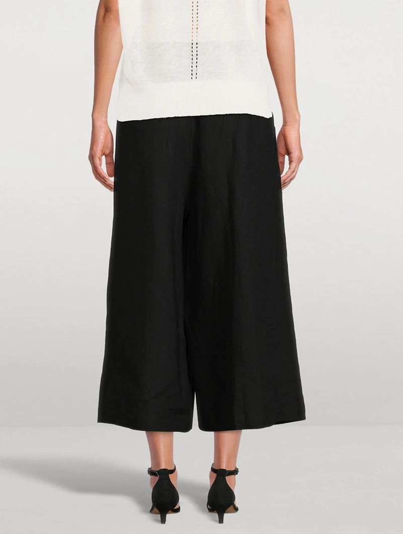 Nepali Linen Cropped Pants