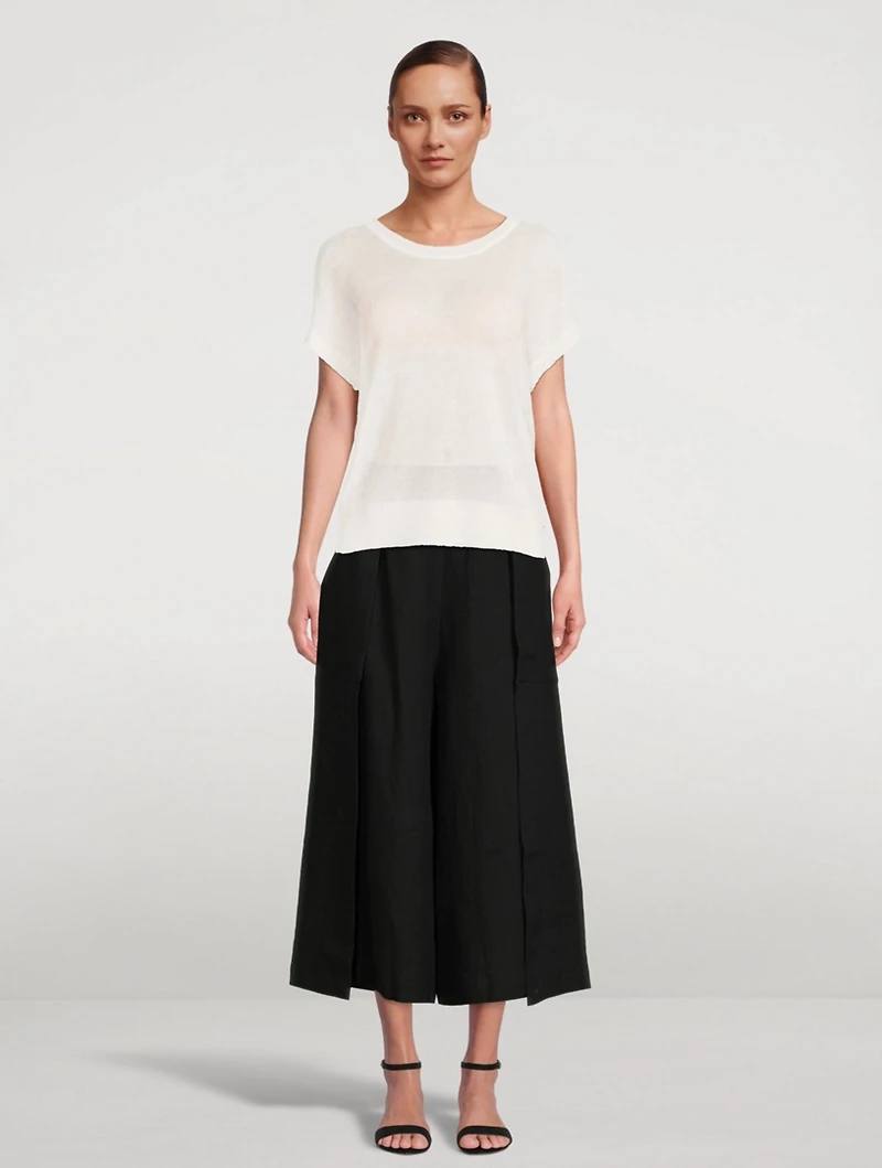 Nepali Linen Cropped Pants