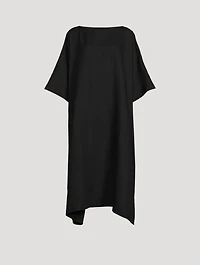 Linen Midi T-Shirt Dress