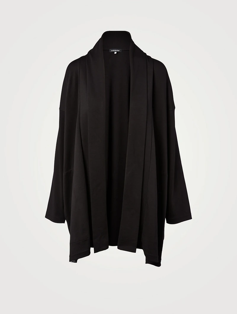 Shawl A-Line Long Cardigan