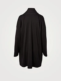 Shawl A-Line Long Cardigan