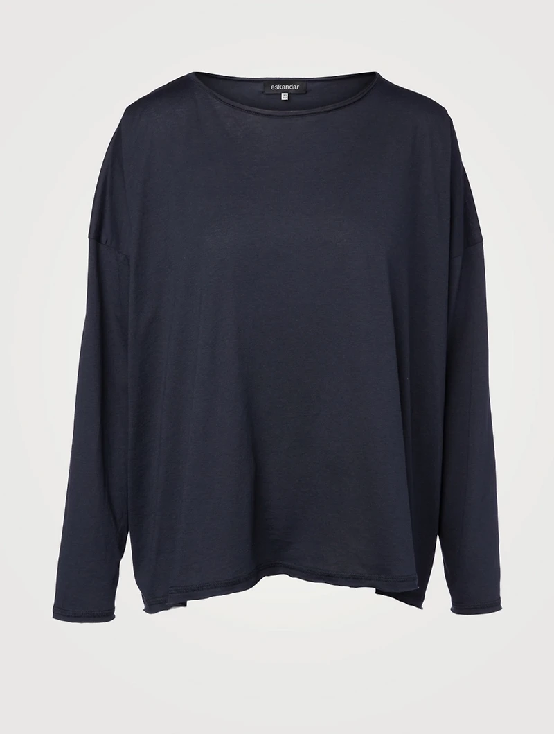 Cotton Long-Sleeve T-Shirt