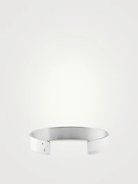 33g Polished Sterling Silver Ribbon Bracelet