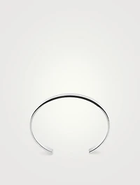 33g Polished Sterling Silver Ribbon Bracelet