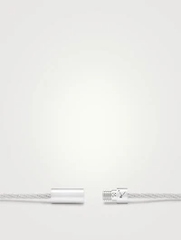 9g Polished Sterling Silver Cable Bracelet