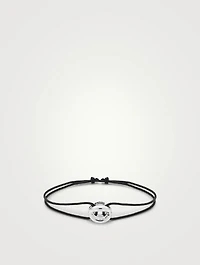 3g Polished Sterling Silver Entrelacs Cord Bracelet