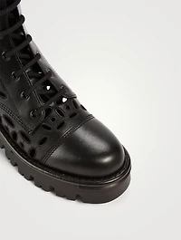 Atelier 08 San Gallo Edition Leather Combat Boots