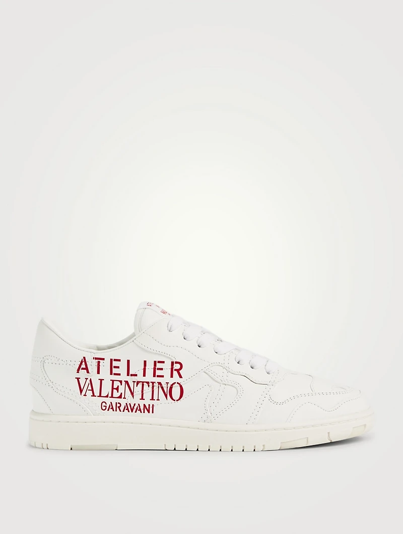 Atelier Shoes 07 Camou Edition Leather Sneakers