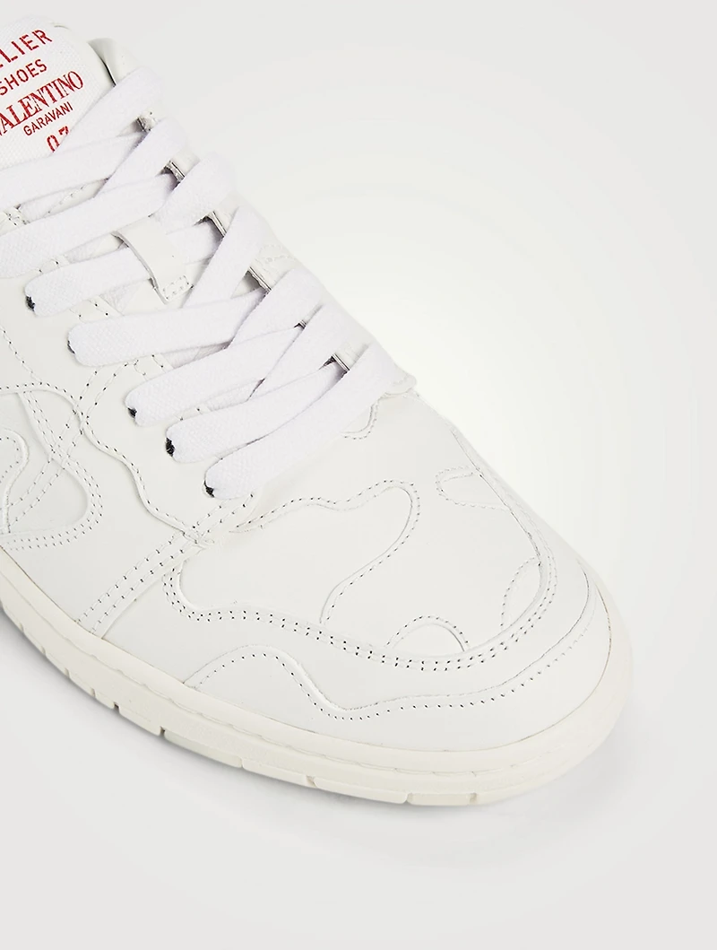 Atelier Shoes 07 Camou Edition Leather Sneakers