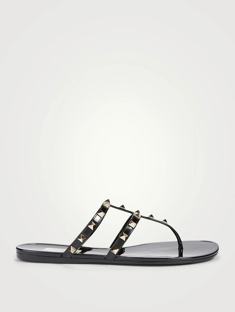 Rockstud Rubber Thong Sandals