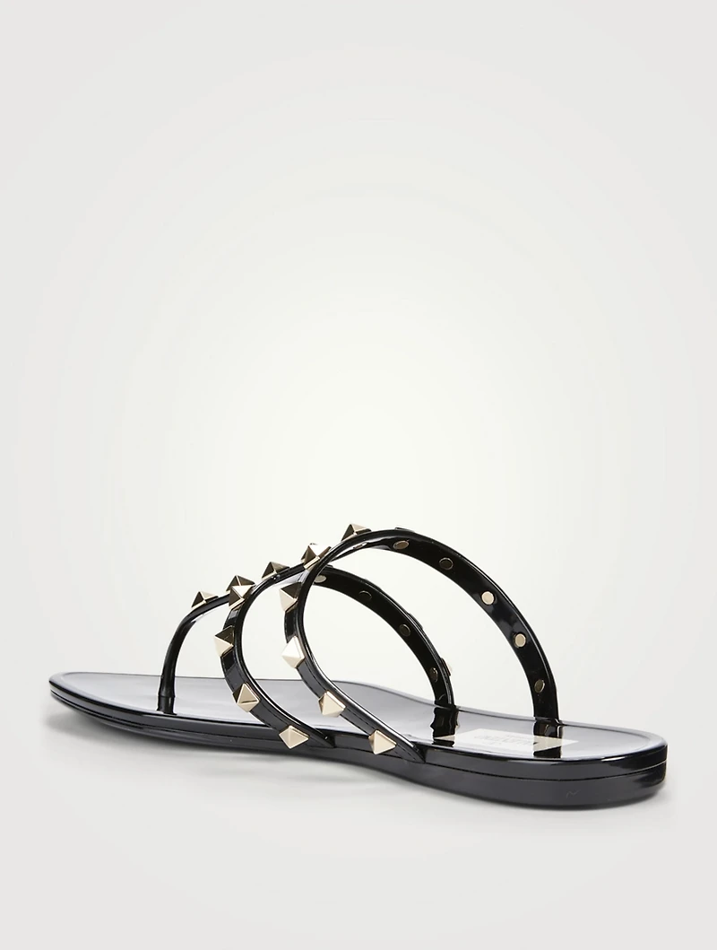 Rockstud Rubber Thong Sandals