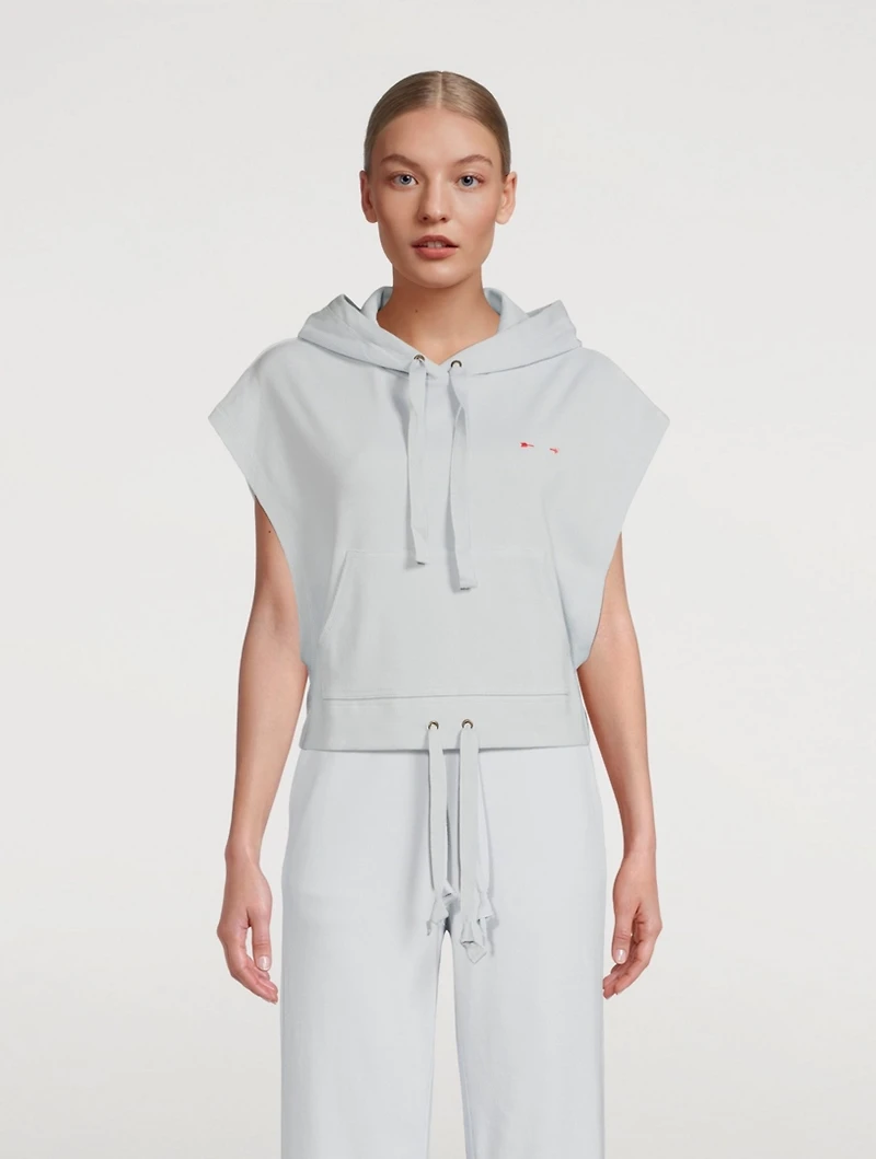 Ezi Cotton Sleeveless Hoodie