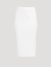 Telde Ribbed Midi Skirt