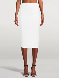 Telde Ribbed Midi Skirt