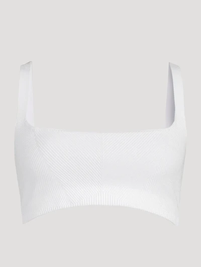 Zarza Rib Knit Bralette