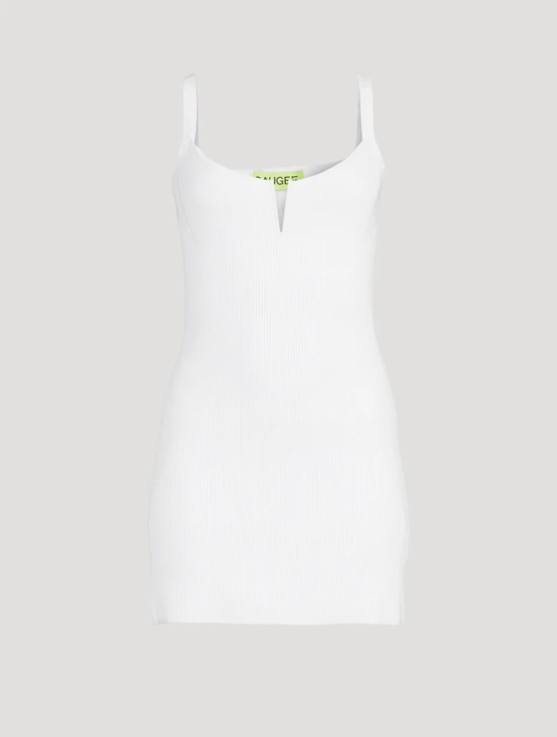 Adeje Ribbed Mini Dress