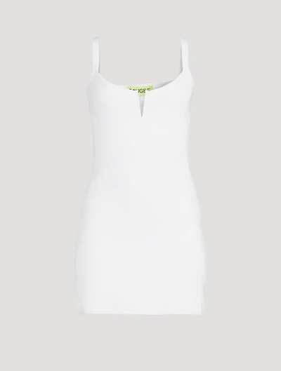 Adeje Ribbed Mini Dress