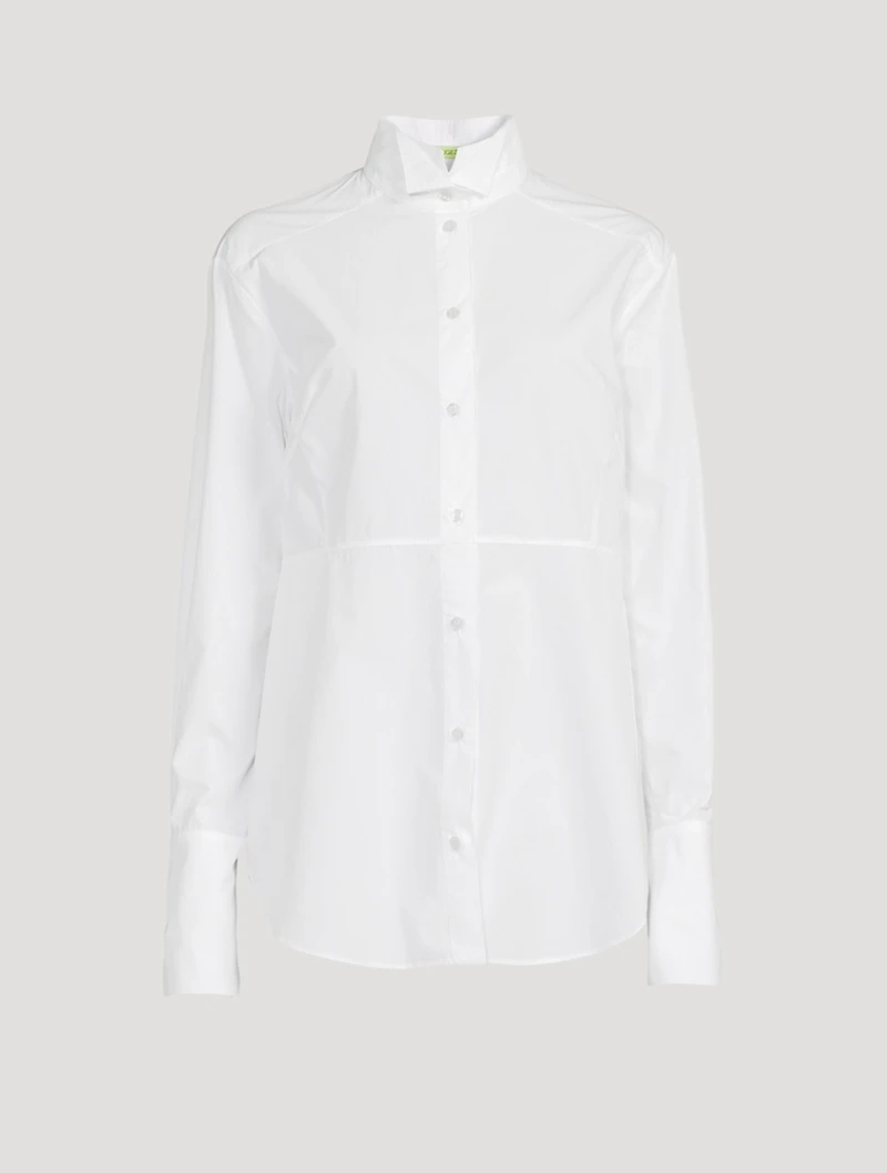 Veria Cotton Tuxedo Shirt