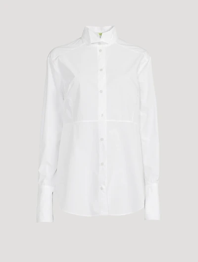 Veria Cotton Tuxedo Shirt