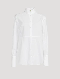 Veria Cotton Tuxedo Shirt