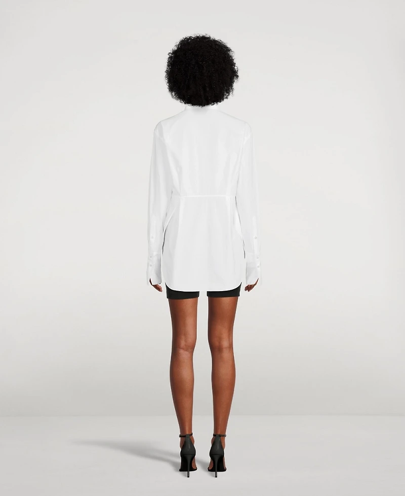 Veria Cotton Tuxedo Shirt