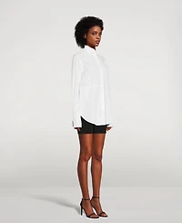 Veria Cotton Tuxedo Shirt