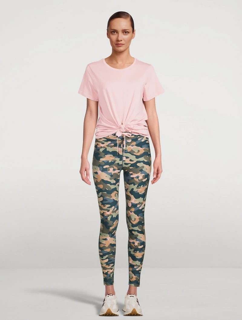 Split Cotton T-Shirt