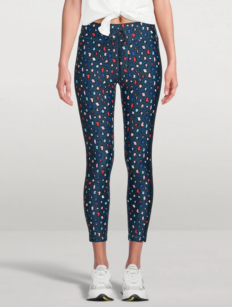 Jewel Leo Drawstring Midi Leggings