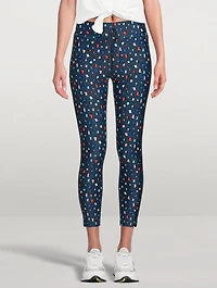 Jewel Leo Drawstring Midi Leggings