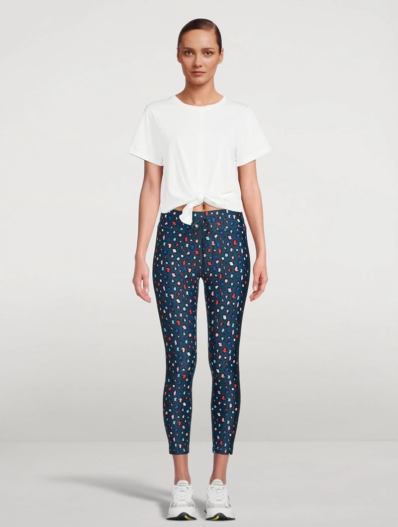 Jewel Leo Drawstring Midi Leggings