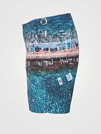 Bulldog Photographic Mid-Length Swim Shorts