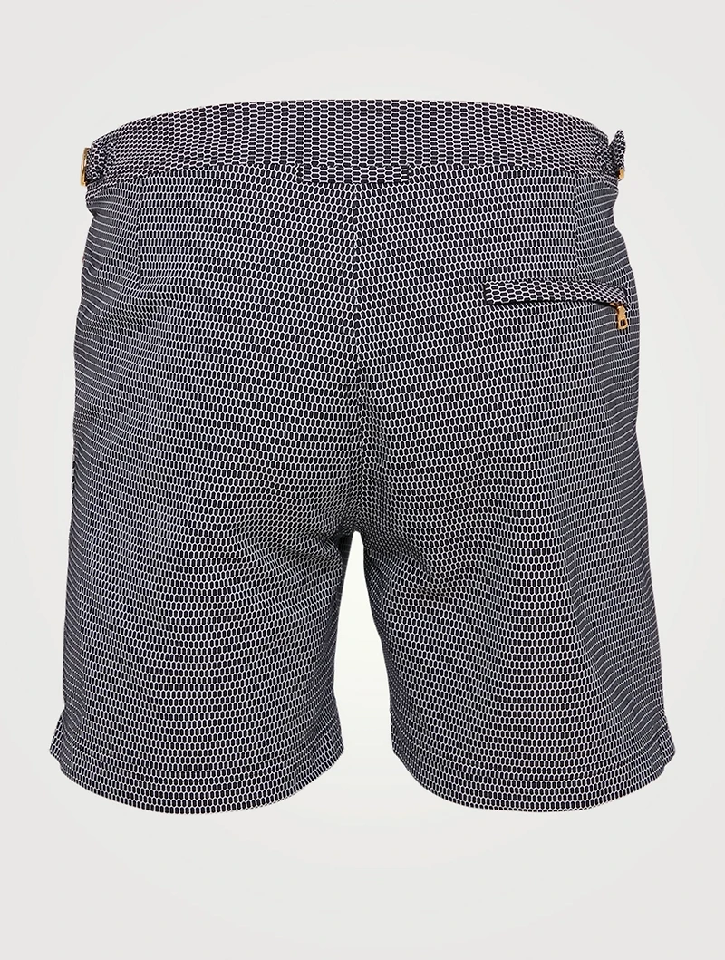 Bulldog X Jacquard Swim Shorts