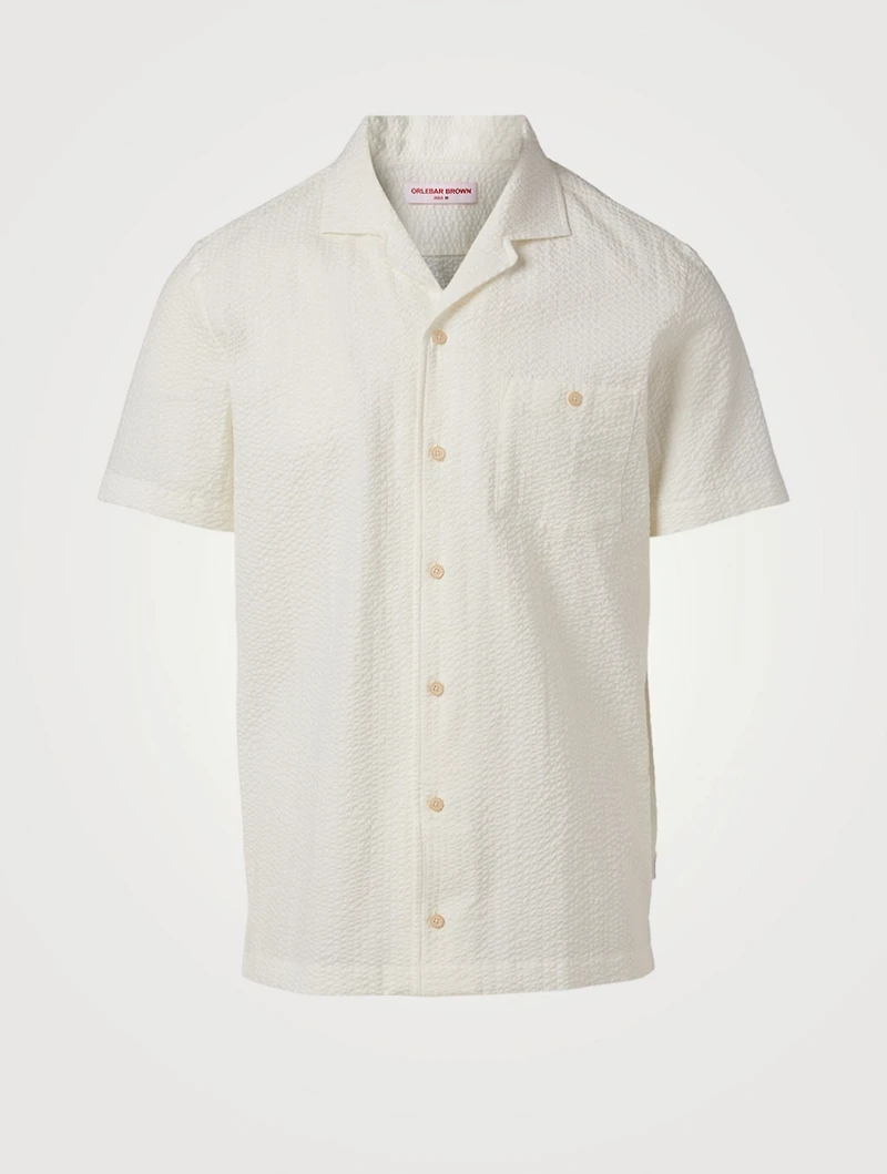 Hibbert Seersucker Short-Sleeve Shirt