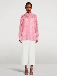 Heavy Lace Long-Sleeve Shirt
