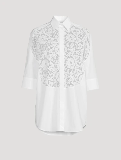 Cotton Lace Shirt