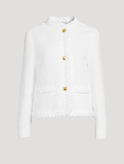 Roman Stud Tweed Jacket