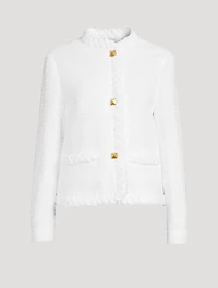 Roman Stud Tweed Jacket