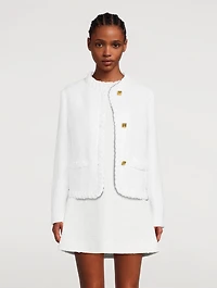 Roman Stud Tweed Jacket