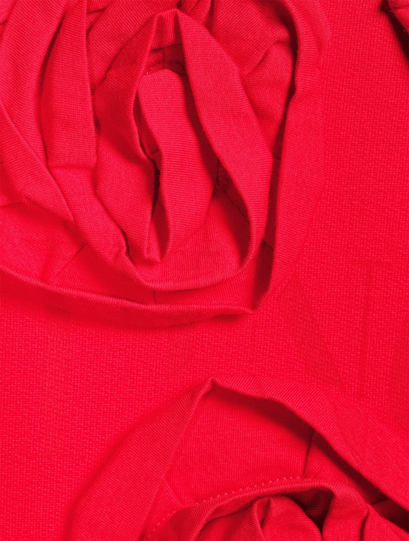 Cotton Hoodie With Applique