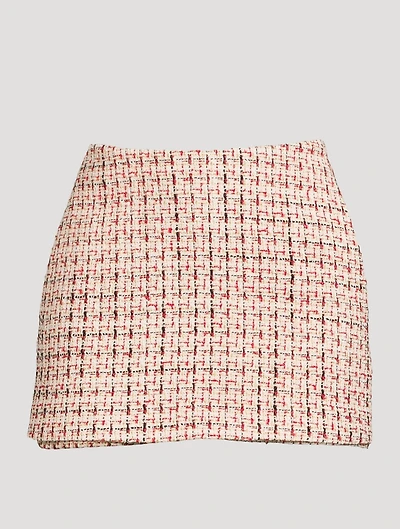 Lurex Tweed Mini Skort