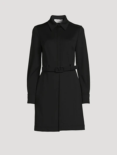 Compact Interlock Jersey Mini Dress