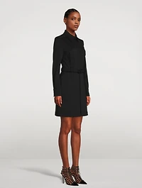 Compact Interlock Jersey Mini Dress