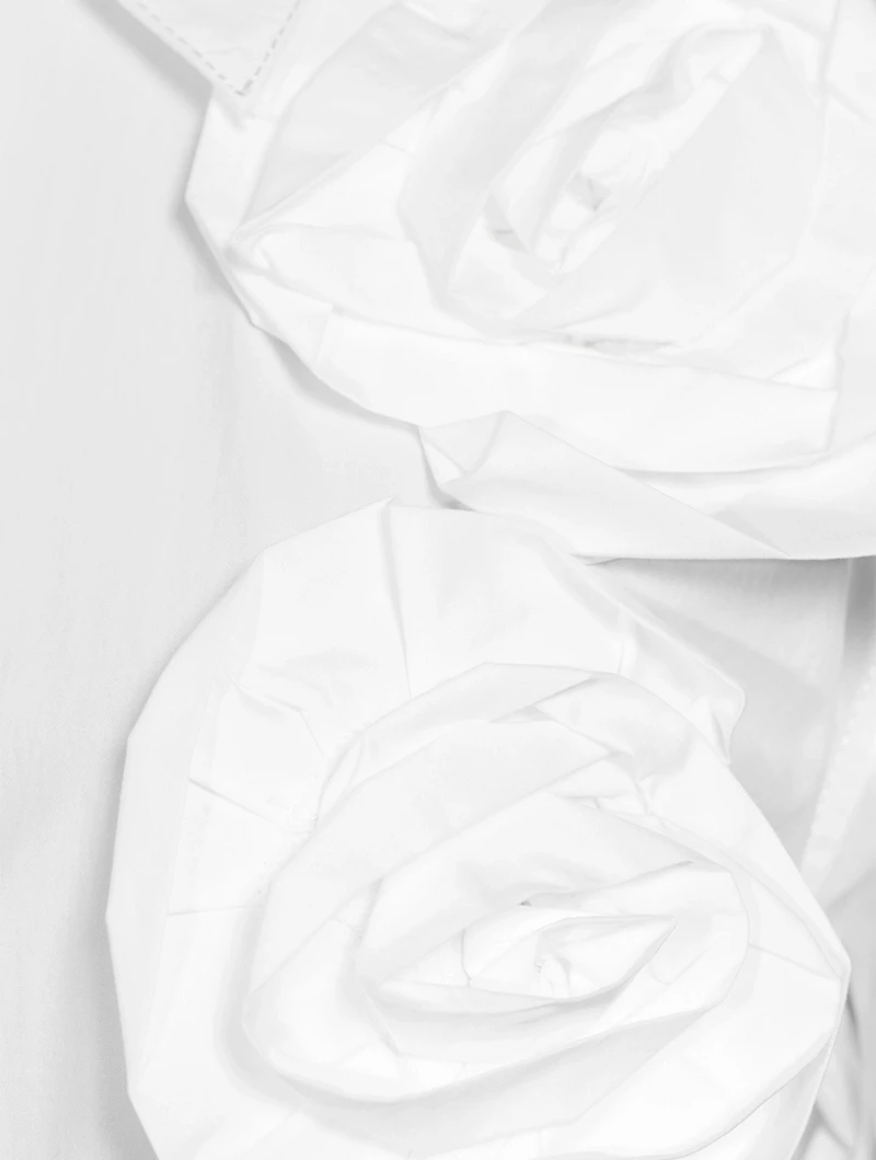 Cotton Long Shirt Dress