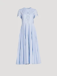 San Gallo Techno Poplin Midi Dress