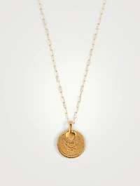 Soleil 14K Gold-Filled Coin Pendant Necklace