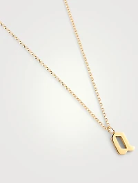 Tudor 14K Gold-Filled Pendant Necklace With A Letter