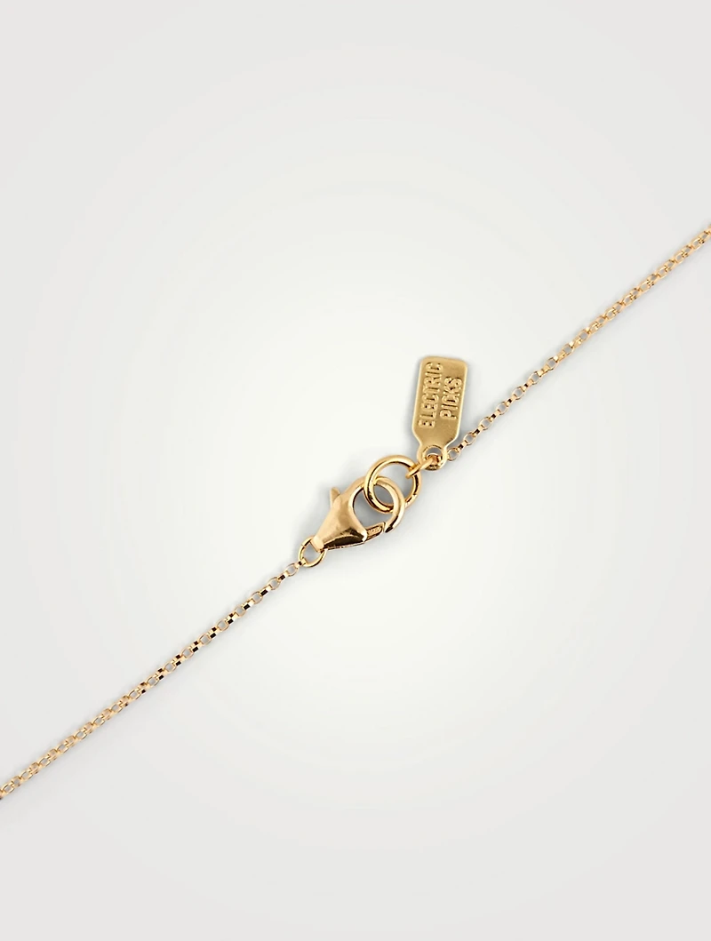 Tudor 14K Gold-Filled Pendant Necklace With A Letter